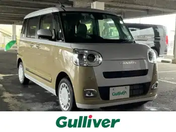 ダイハツ ムーヴ キャンバス ストライプス G 純ナビ 全方位 両側自動ドア ETC ドラレコ