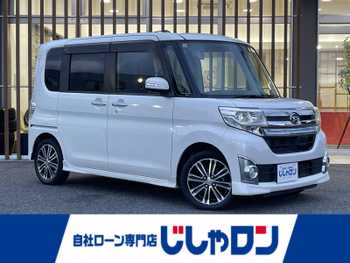 ダイハツ タント カスタム RS スマセレSA&SN 外ナビ TV Bカメラ 両パワ 衝突軽減B