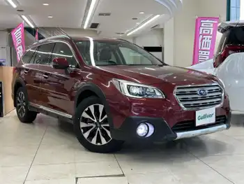 スバル アウトバック リミテッド 禁煙 1オナ 8インチナビ Bカメ SR 黒革
