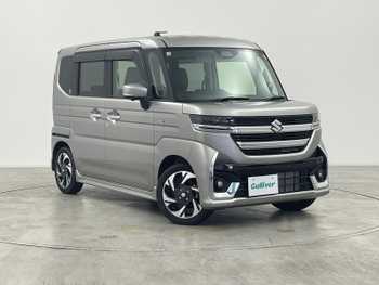 スズキ スペーシア カスタム HYBRID XS 届出済未使用車 純正9型ナビ 全周囲 禁煙