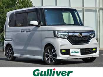 ホンダ Ｎ ＢＯＸ カスタム G L ホンダセンシング 両側Pスラ　クルコン　ETC　純正SDナビ
