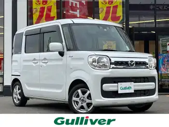 マツダ フレアワゴン ハイブリッド XS ワンオーナー 衝突軽減 両側電動 社外ナビ