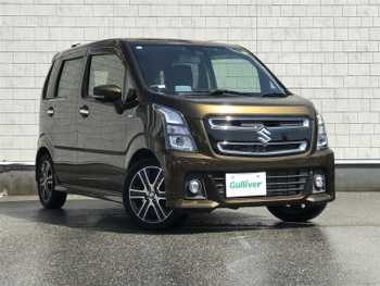 スズキ ワゴンＲ スティングレー HYBRID T 純正ナビ 全周囲 衝突軽減 クルコン ETC