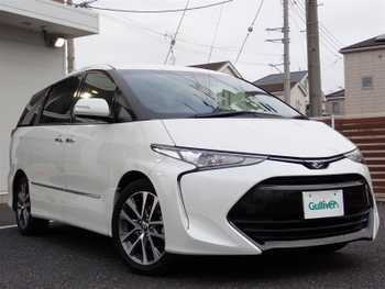 トヨタ エスティマ アエラス プレミアム 純ナビ 地デジ Bluetooth 両パワスラ ETC