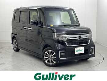 ホンダ Ｎ ＢＯＸ カスタム L 禁煙車 純正ナビTV 左側電動スライドドア