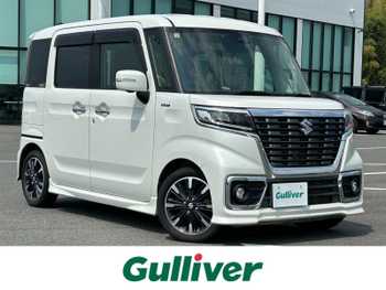 スズキ スペーシア カスタム HYBRID XS 8インチ社外ナビ 両側パワースライドドア