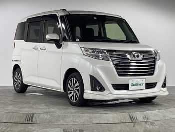 トヨタ ルーミー カスタムG 禁煙車 衝突軽減 社外8型ナビ フルセグ