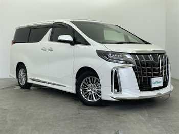 トヨタ アルファードハイブリット S タイプゴールドⅢ サンルーフ モデリスタエアロ 後席モニター