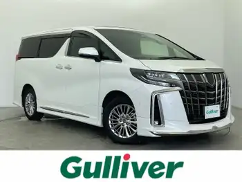 トヨタ アルファードハイブリット S タイプゴールドⅢ サンルーフ モデリスタエアロ 後席モニター