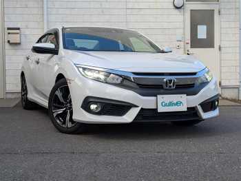 ホンダ シビック セダン 1オーナー レザーシート 純ナビ ドラレコ