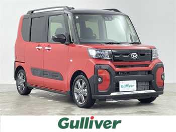 ダイハツ タント ファンクロスターボ 禁煙 7型ナビ 全方位カメラ 両側電動ドア