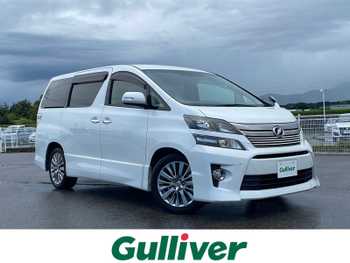 トヨタ ヴェルファイア 2．4Z ゴールデンアイズⅡ 3列 純正ナビ ハーフレザー 後席モニター