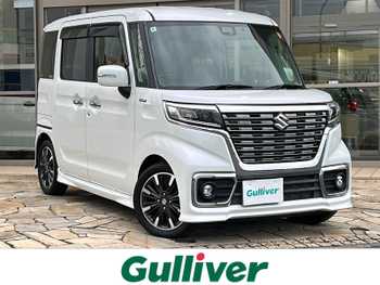 スズキ スペーシア カスタム HYBRID XS 純正ナビ Bカメラ ドラレコ 両側パワスラ