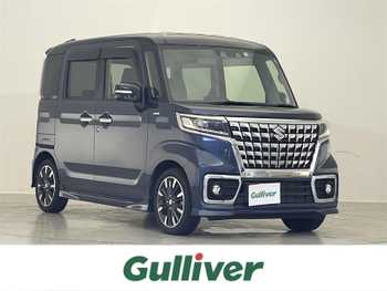 スズキ スペーシア カスタム HYBRID XS ターボ 純正8型ナビ フルセグTV シートヒーター