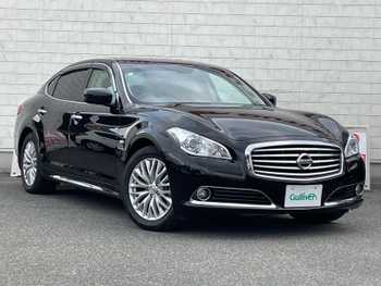 日産 シーマ ハイブリッド VIP G サンルーフ 純正ナビ BOSE 後席モニター