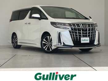 トヨタ アルファード S Cパッケージ 純正9型ナビ 後席モニター サンルーフ BSM