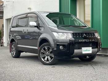 三菱 デリカＤ：５ ジャスパー 禁煙車 9型ナビ 後席モニタ 両側電動 ETC