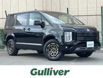 三菱 デリカＤ：５ シャモニー Air17インチアルミホイール　BIG-X11型ナビ