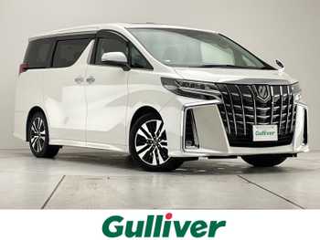 トヨタ アルファード S Cパッケージ 純正10型ナビ 後席モニター Wサンルーフ