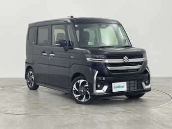 スズキ スペーシア カスタム HYBRID XS 純正9型ナビ 全周囲 HUD 両側電動ドア 禁煙