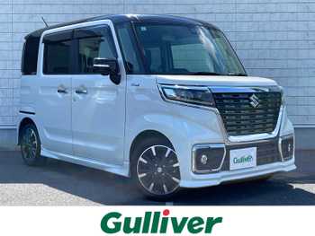 スズキ スペーシア カスタム HYBRID XS ターボ 純正ナビ　フルセグTV　全方位　ドラレコ