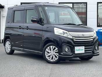 スズキ スペーシア カスタム GS 禁煙車 純正メモリナビ 片側パワスラ