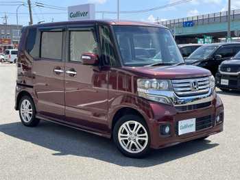 ホンダ Ｎ ＢＯＸ カスタム G Lパッケージ 純正ナビ TV Bカメラ パワスラ ETC AW