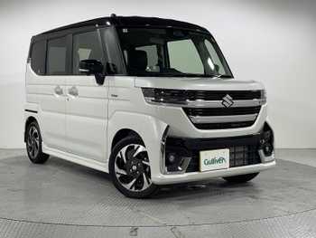 スズキ スペーシア カスタム HYBRID XS 届出済未使用車 純正9型DA 全周囲 両側電動