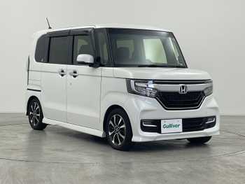 ホンダ Ｎ ＢＯＸ カスタム G L 純正ディスプレイオーディオ LED ETC 禁煙