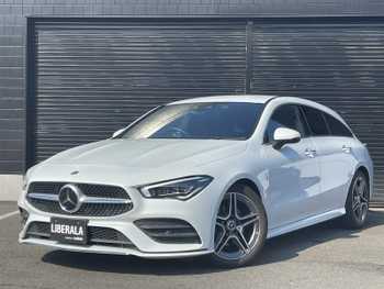 メルセデス・ベンツ ＣＬＡ１８０ Sブレイク AMGライン 純正ナビ 半革 レーダーセーフティPKG LED