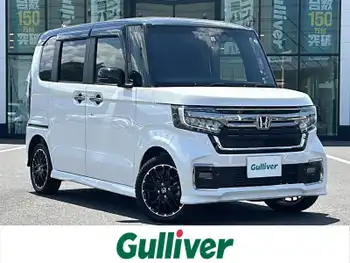 ホンダ Ｎ ＢＯＸ カスタム L ターボ 純正8型ナビ 両側パワスラ 衝突軽減 ETC