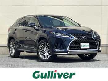 レクサス ＲＸ 450h バージョンL 後期型 三眼LED 革温冷席 リアエンタメ HUD