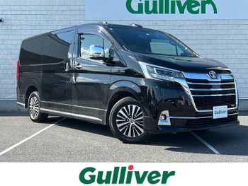 トヨタ グランエース プレミアム ドラレコ 純正ナビ レザーシート ETC