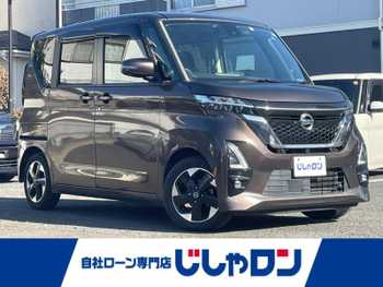 日産 ルークス ハイウェイスター X 純正SDナビ アラウンドビュモニター ETC