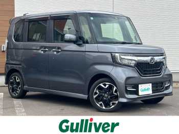 ホンダ Ｎ ＢＯＸ カスタム G L ターボ ホンダセンシング 純正メモリナビ フルセグ Bカメ 横滑り防止