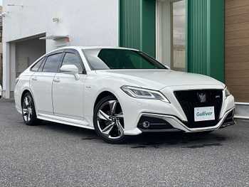 トヨタ クラウン ハイブリッド RS アドバンス 禁煙車 純正ナビ Miracast サンルーフ ETC