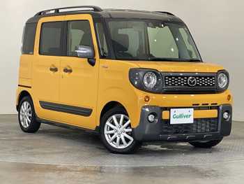 マツダ フレアワゴンタフスタイル ハイブリッドXS 社外ナビ 両側パワースライド禁煙車