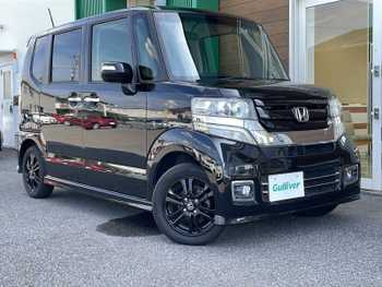ホンダ Ｎ ＢＯＸ カスタム SSブラックSパッケージ 禁煙車 純正ナビ バックカメラ 両パワスラ