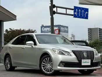 トヨタ クラウン ハイブリッド ロイヤルサルーンG 純正HDDナビ 全方位カメラ シートヒーター