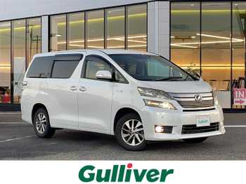 トヨタ ヴェルファイア ハイブリット X 両側パワスラ 社外ナビ フルセグTV　ETC