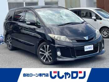 トヨタ エスティマ アエラス 純正HDDナビ 後席モニター ETC パワスラ