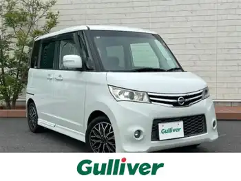 日産 ルークス ハイウェイスター ターボ 純ナビ ETC Sキー 両パワスラ 社外AW