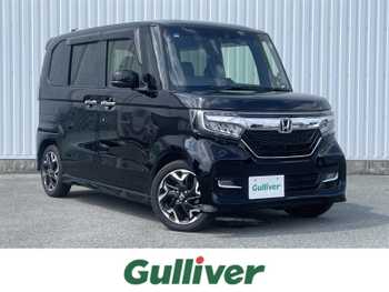 ホンダ Ｎ ＢＯＸ カスタム G L ターボ ホンダセンシング 純正ナビ Bカメラ 衝突軽減 両電動ドア ACC