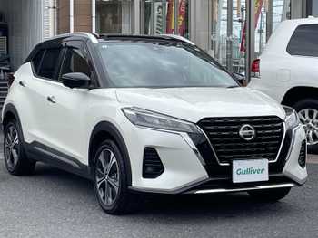 日産 キックス X ツートーンインテリアED ワンオーナー メモリーナビ フルセグテレビ