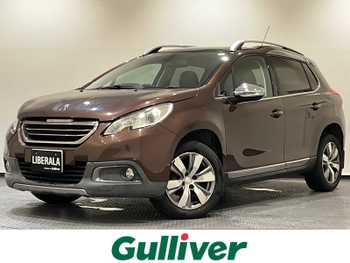 プジョー ２００８ シエロ ガラスルーフ HIDヘッドライト ETC