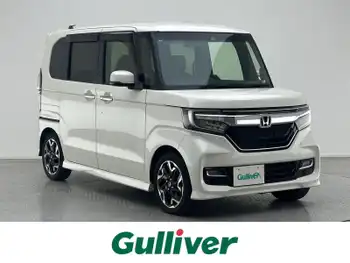 ホンダ Ｎ ＢＯＸ カスタム G L ターボ ホンダセンシング 社外ナビBカメラETC両側パワスラLEDライト