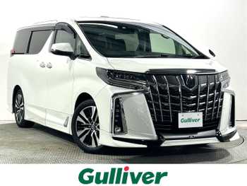 トヨタ アルファード S Cパッケージ サンルーフ 黒革 TRDエアロ 後席モニター