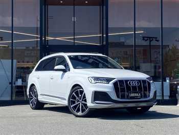 アウディ Ｑ７ 45 Sラインリミテッド ACC 純正ナビ 全方位黒革温席 前後ドラレコ