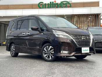 日産 セレナ ハイウェイスター V 純正9型ナビ　フリップダウンモニター