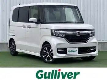 ホンダ Ｎ ＢＯＸ カスタム G L ホンダセンシング 禁煙 純8型ナビ Bカメラ パワスラ LED ETC